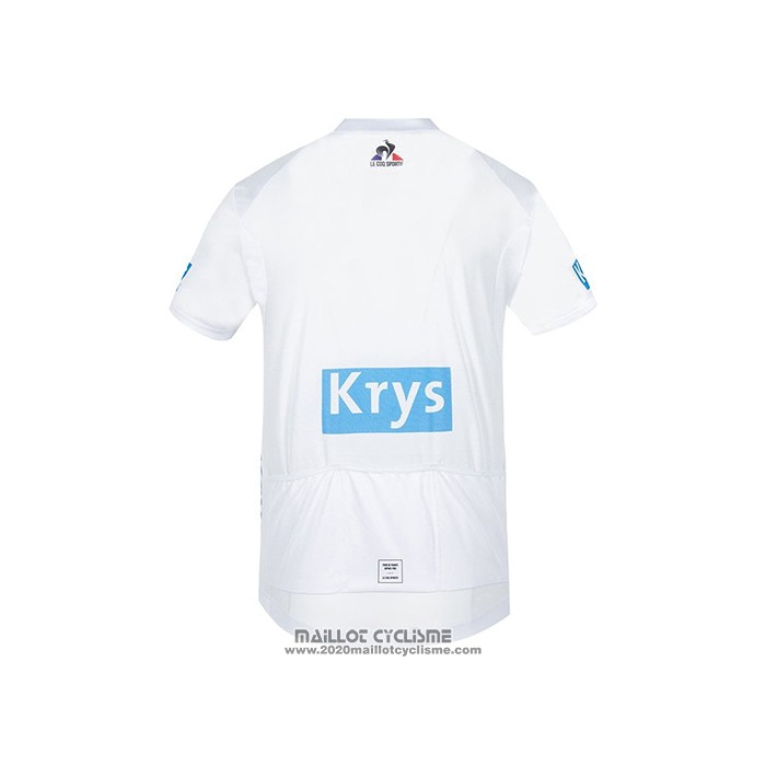 2021 Maillot Cyclisme Tour de France Blanc Manches Courtes et Cuissard